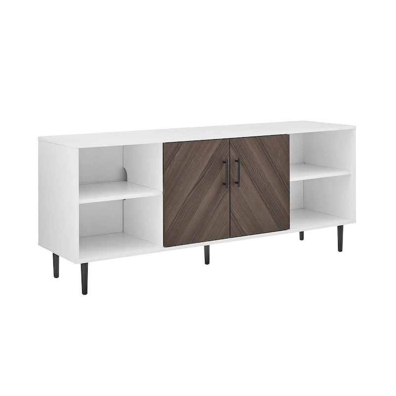 Modern Bookmatch 58-Inch TV Stand