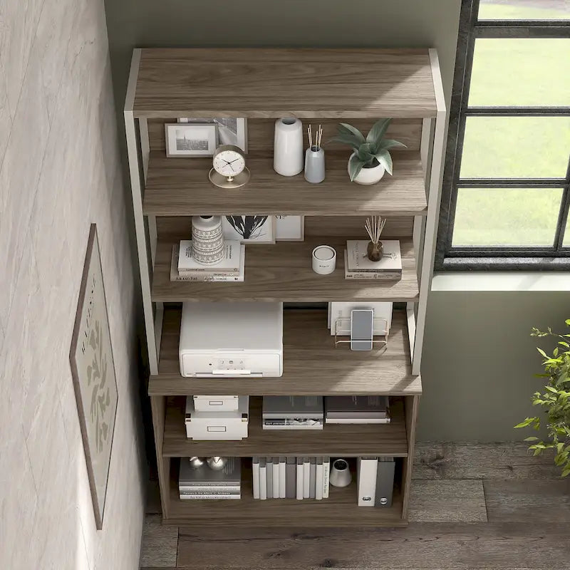 36W Bookcase Hutch