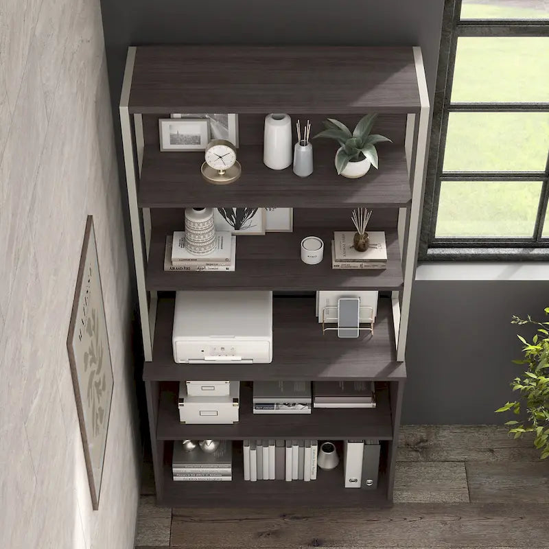 36W Bookcase Hutch
