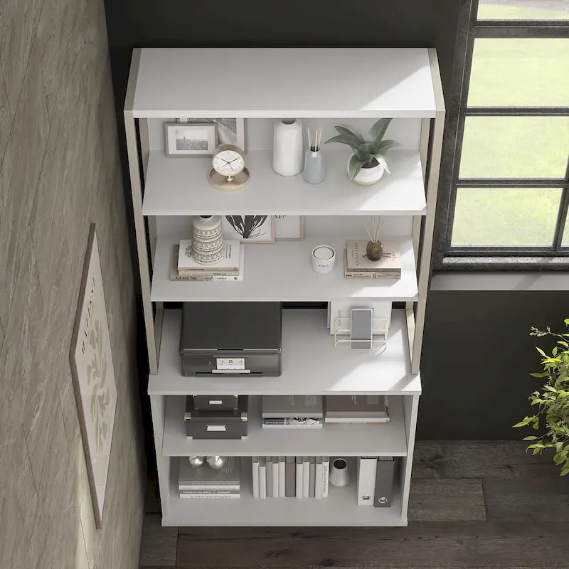 36W Bookcase Hutch