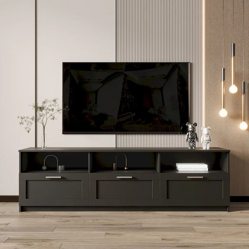 Moderní minimalistická TV skříňka Stolek pod TV 80 palců