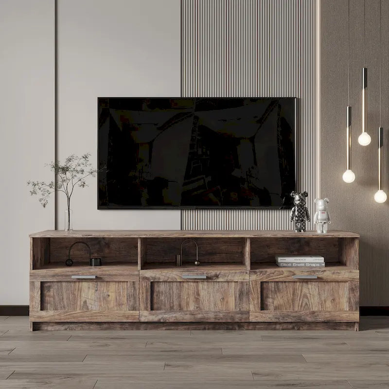 Moderní minimalistická TV skříňka Stolek pod TV 80 palců