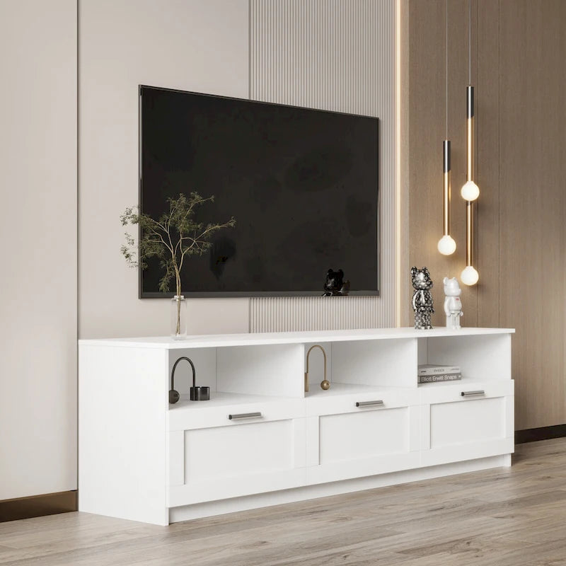 Moderní minimalistická TV skříňka Stolek pod TV 80 palců