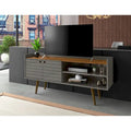 Mid Century Modern Media Cabinet Console