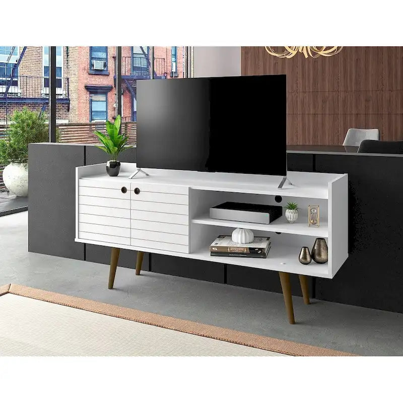 Televizní stolek/konzole ve stylu Mid Century Modern