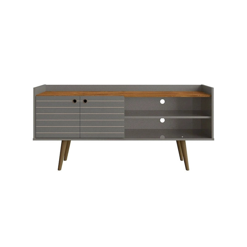 Mid Century Modern Media Cabinet Console