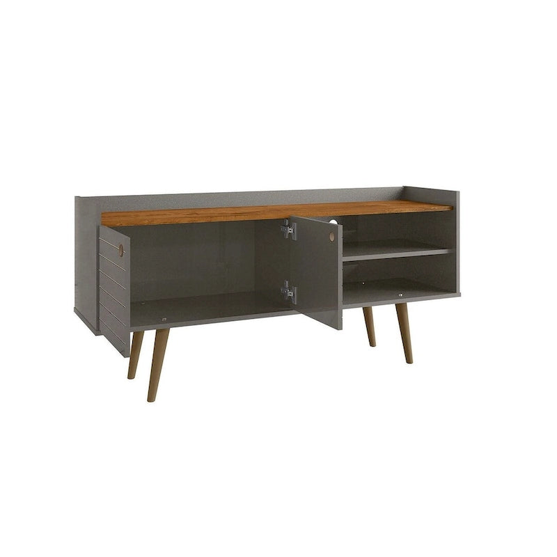 Mid Century Modern Media Cabinet Console