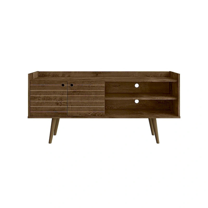 Mid Century Modern Media Cabinet Console