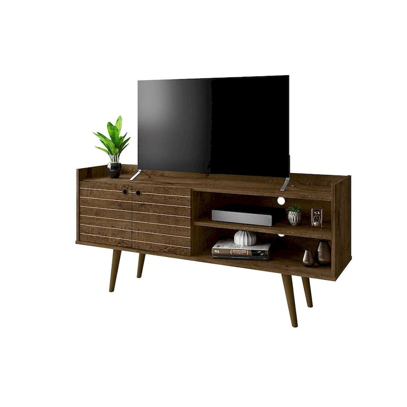 Mid Century Modern Media Cabinet Console