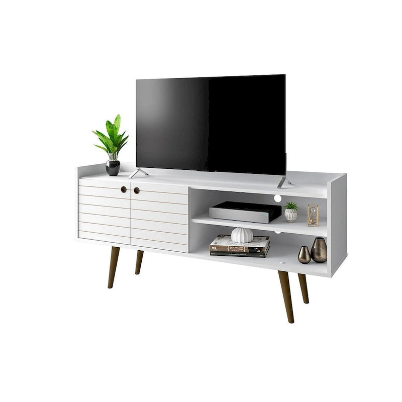 Mid Century Modern Media Cabinet Console
