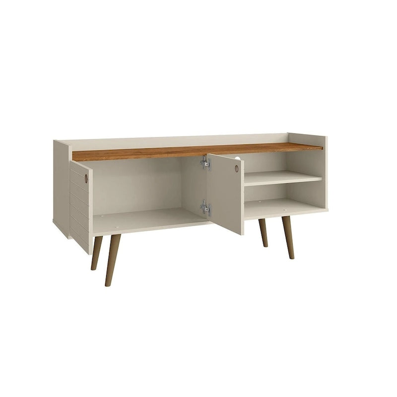 Mid Century Modern Media Cabinet Console