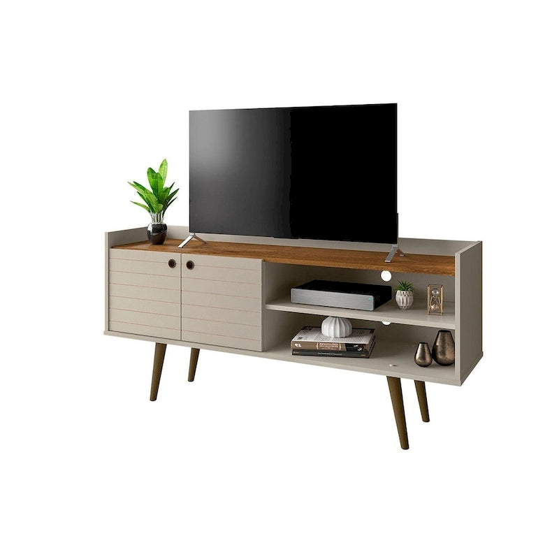 Mid Century Modern Media Cabinet Console