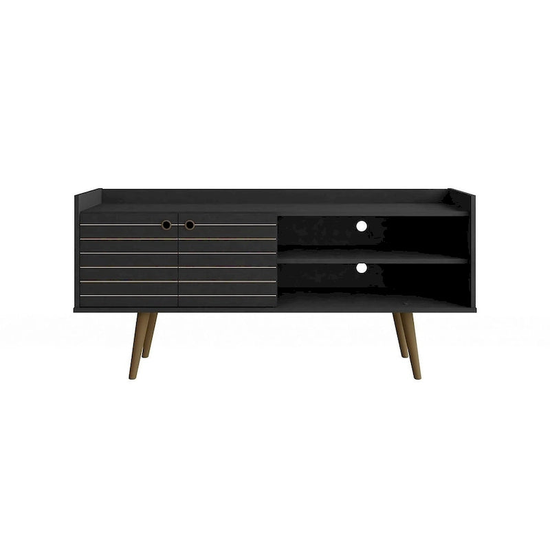 Mid Century Modern Media Cabinet Console
