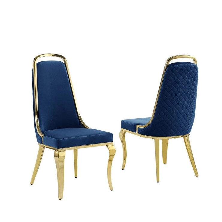 Velvet Side Chairs (Set of 2)