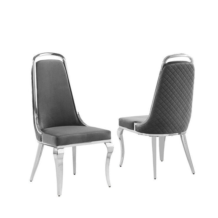 Velvet Side Chairs (Set of 2)