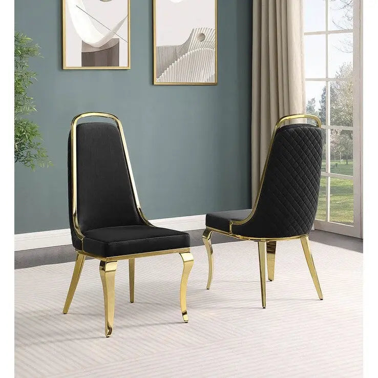 Velvet Side Chairs (Set of 2)