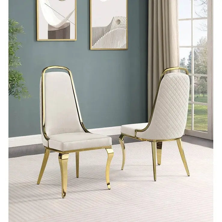 Velvet Side Chairs (Set of 2)