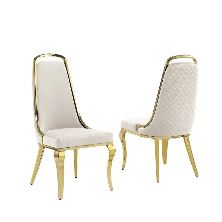 Velvet Side Chairs (Set of 2)