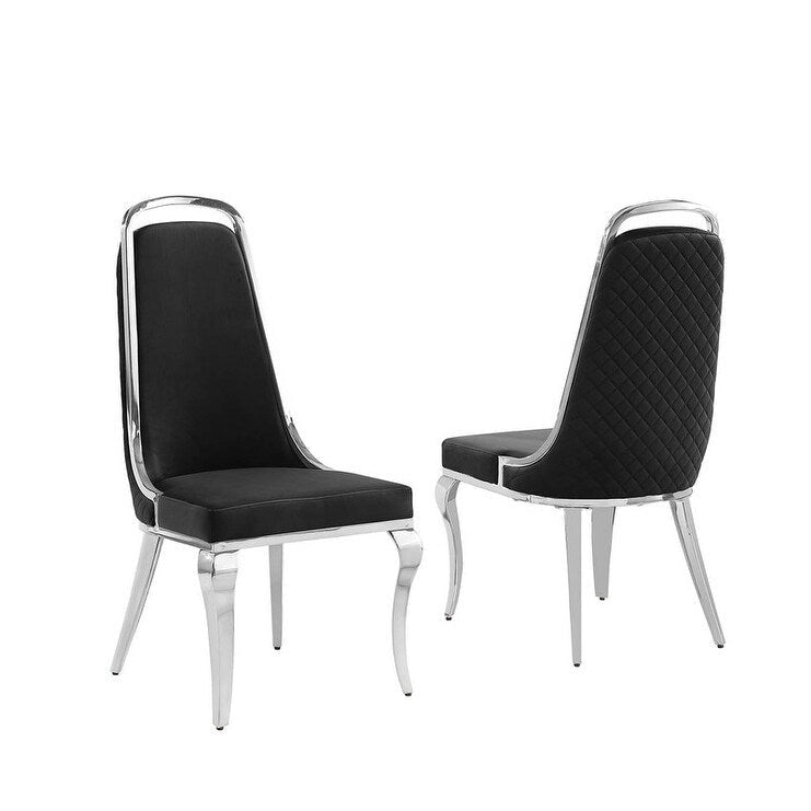 Velvet Side Chairs (Set of 2)