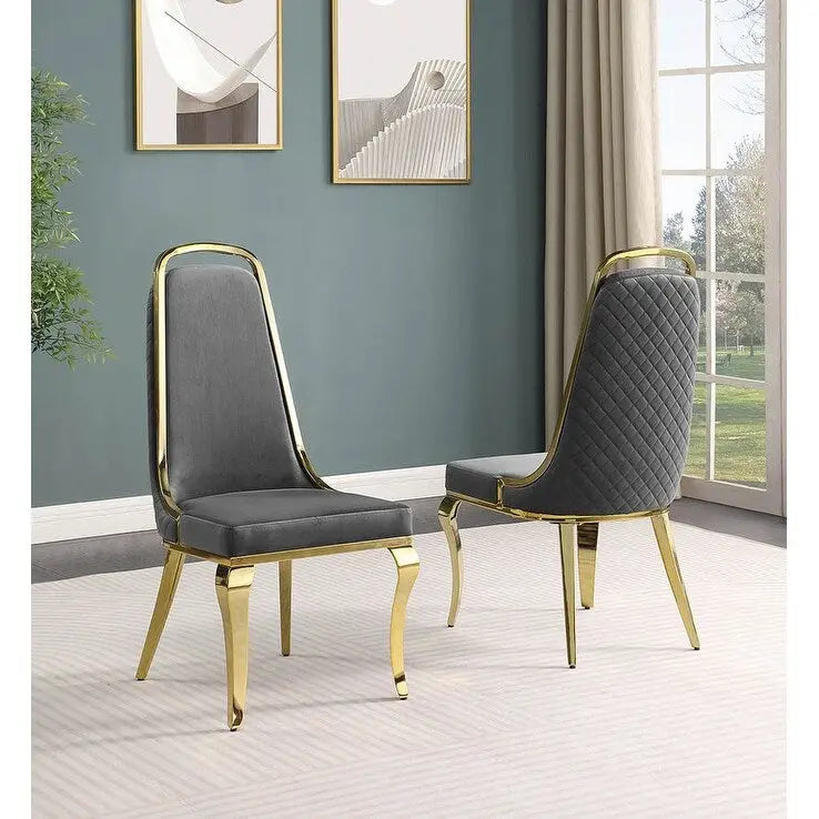 Velvet Side Chairs (Set of 2)