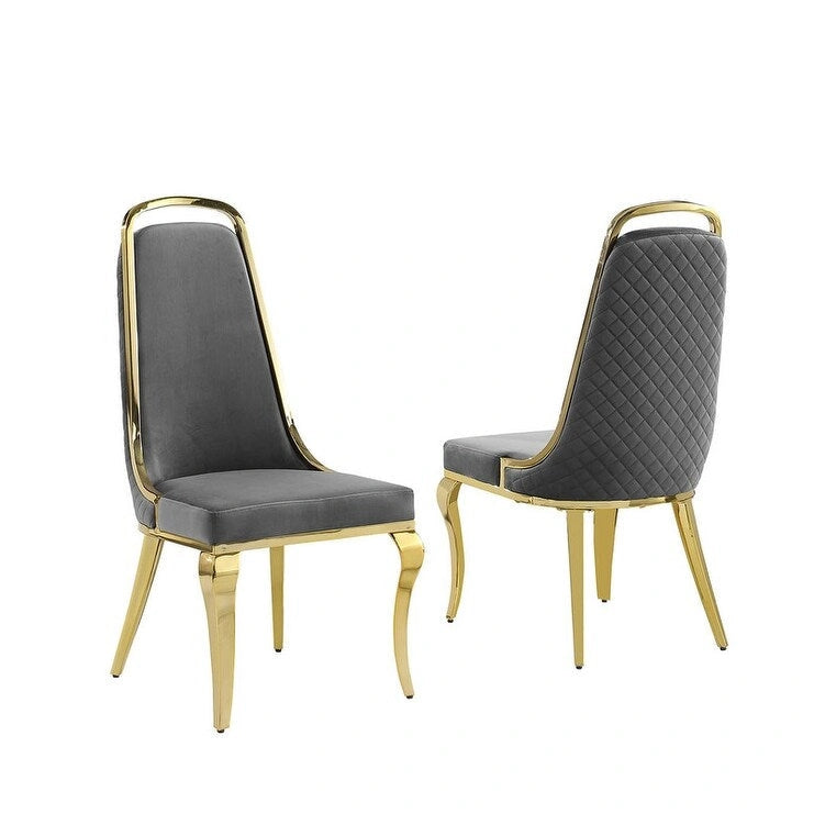 Velvet Side Chairs (Set of 2)