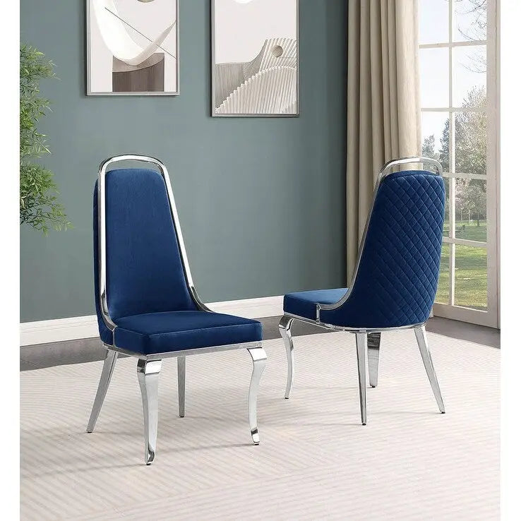 Velvet Side Chairs (Set of 2)