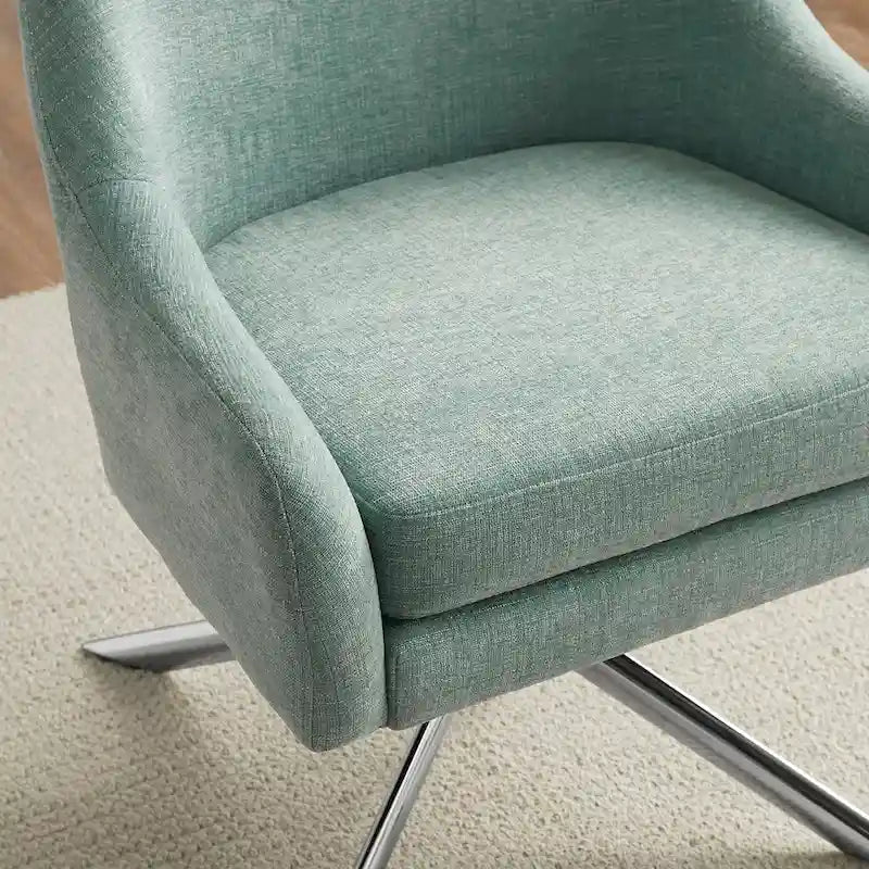 Midcentury Swivel Accent Chair