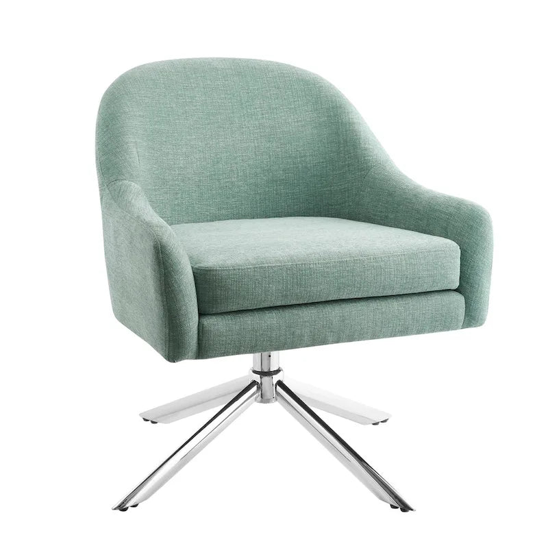 Midcentury Swivel Accent Chair