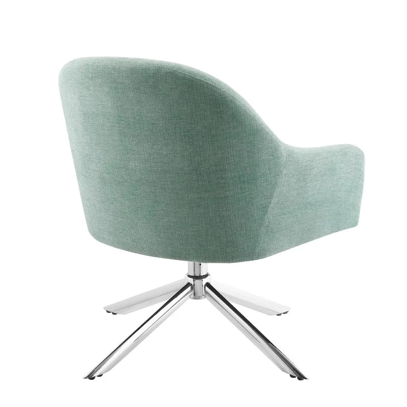 Midcentury Swivel Accent Chair