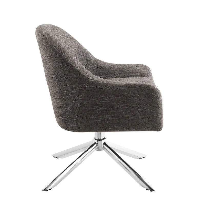 Midcentury Swivel Accent Chair