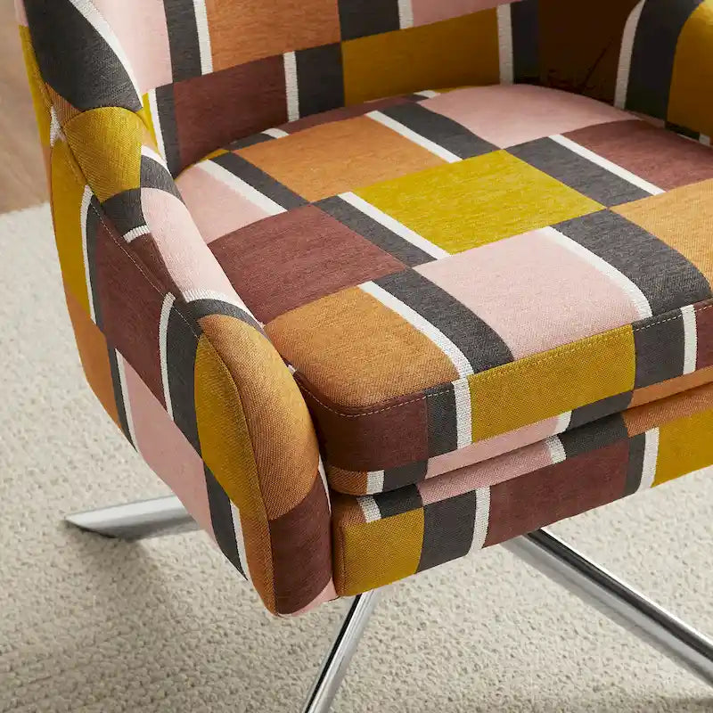 Midcentury Swivel Accent Chair