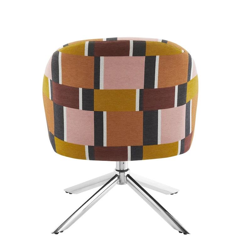 Midcentury Swivel Accent Chair
