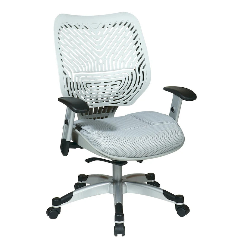 Self-Adjusting Ergonomic Office Chair with Flexible Back