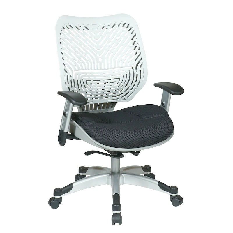 Self-Adjusting Ergonomic Office Chair with Flexible Back