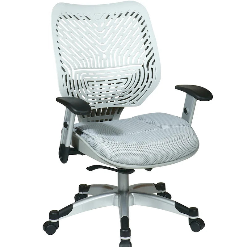 Self-Adjusting Ergonomic Office Chair with Flexible Back