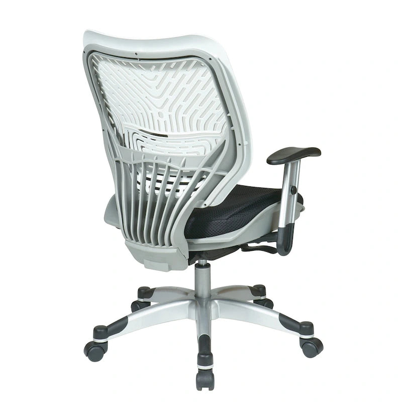Self-Adjusting Ergonomic Office Chair with Flexible Back