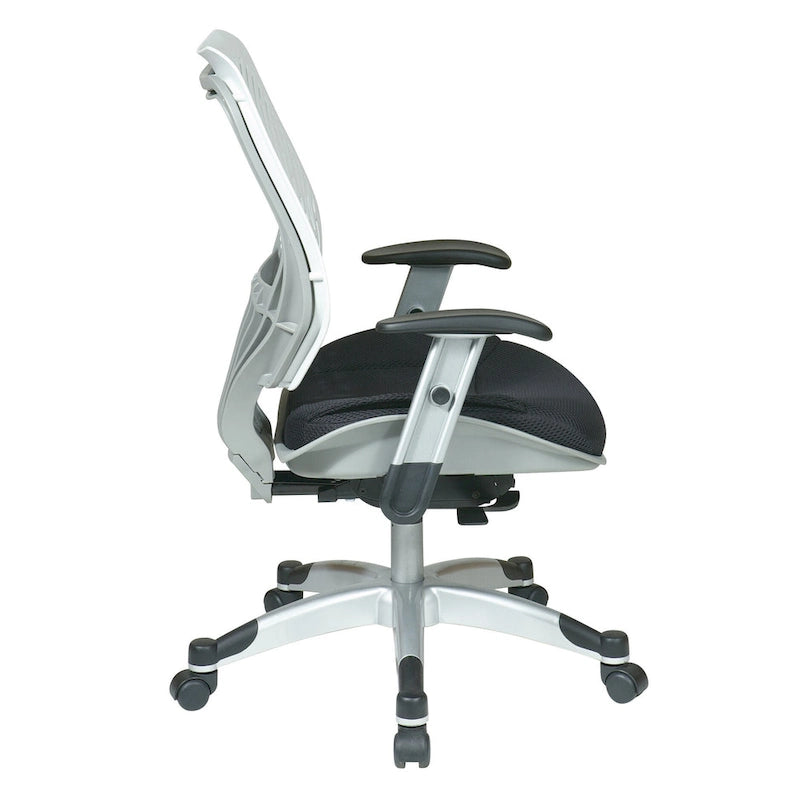 Self-Adjusting Ergonomic Office Chair with Flexible Back
