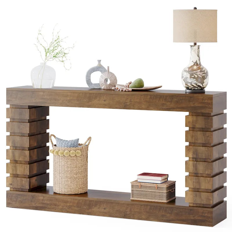 70.8 Inch Console Table Long Narrow Sofa Table for Entryway Living Room
